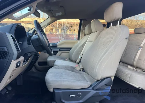 2018 Ford F150 Super Cab из США, поврежденный, VIN 1FTEX1CB0JKF17440